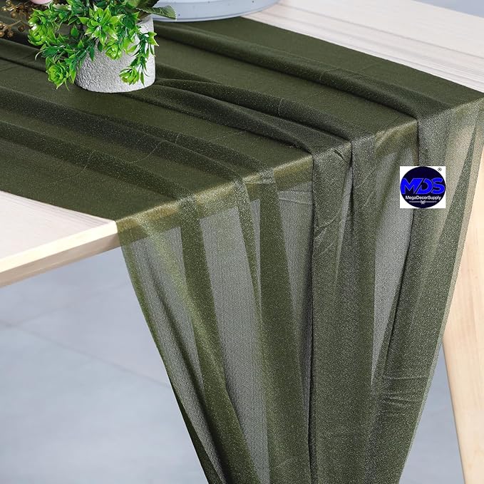 MDS Halloween Chiffon Table Runner - Image 4