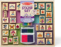 Melissa & Doug Deluxe Wooden Stamp and Coloring Set – Fairy Tale Fairy by MelissaDoug