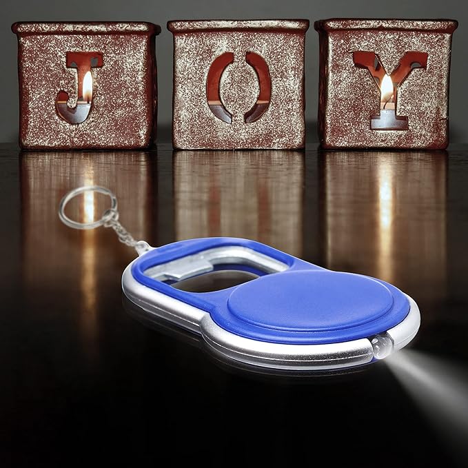 Bottle Opener & LED Keychains Set of 10, Bulk Pack - Image 6