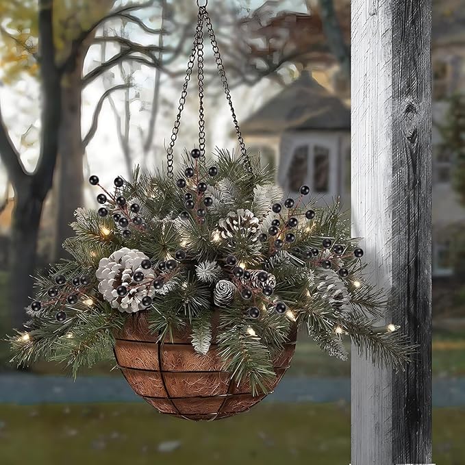 40 Pcs Artificial Berry Stems Branches, Halloween Black Faux Holly Berries - Image 6