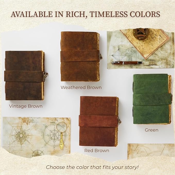 NomadCraftsCo. Vintage Leather Journal - Image 7