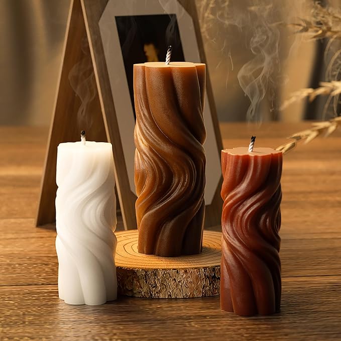 2 Pack Spiral Wave Resin Casting Molds - Image 5