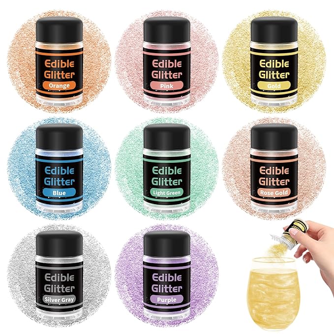 JIUPIN Edible Glitter by JIUPIN