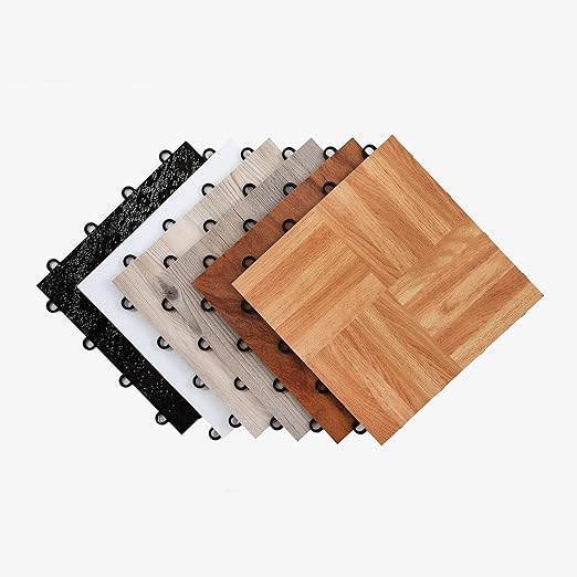 IncStores 3/8" Thick Snap Together Dance Flooring | 12"x12" Printed Vinyl Dance - Image 7