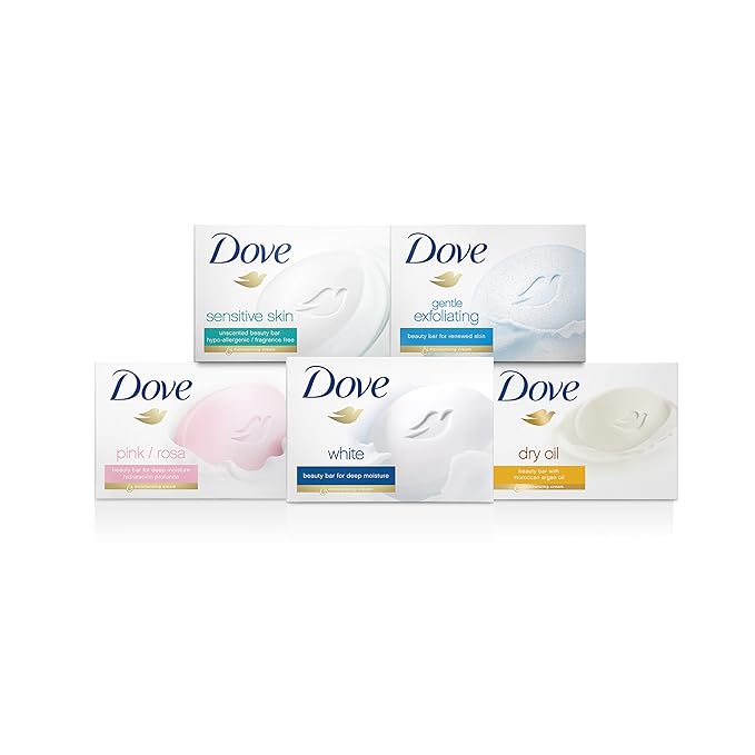 Dove Beauty Bar, Sensitive Skin 4 oz, 14 Bar - Image 6