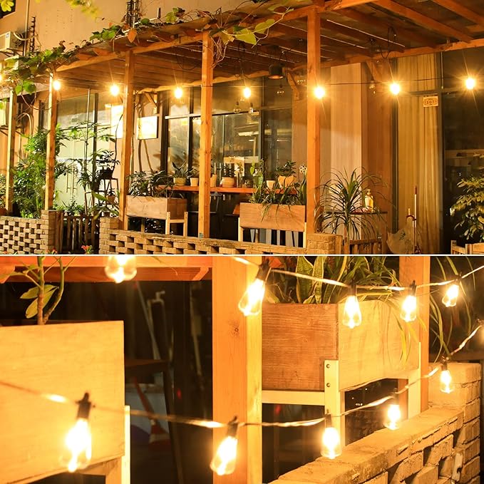 100FT Outdoor String Lights, LED Patio Lights - Image 4