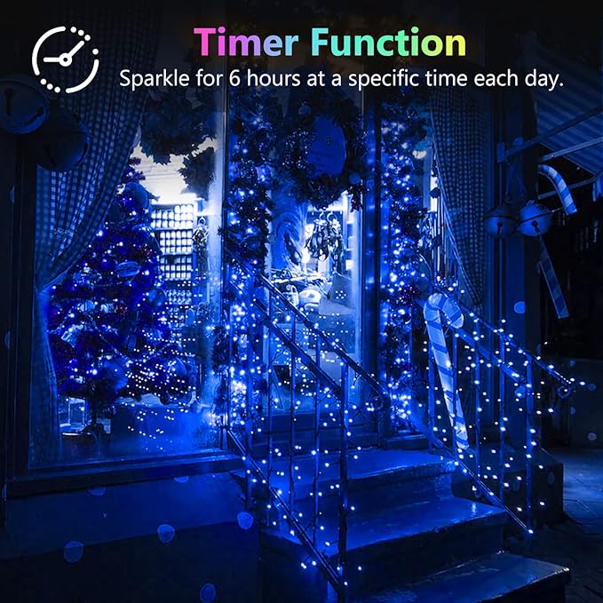 4 Pack 20FT 60LED Battery Operated Fairy Lights - Image 4