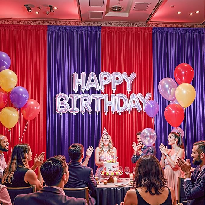 20ftx10ft Red Sequin Backdrop Curtain Panels - Image 8