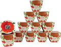 BUZZY Seeds 12-Pack Poppy Grow Kit – Mini Terracotta Pots by BUZZY