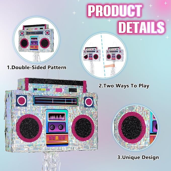 WERNNSAI Music Player Piñata - Image 4