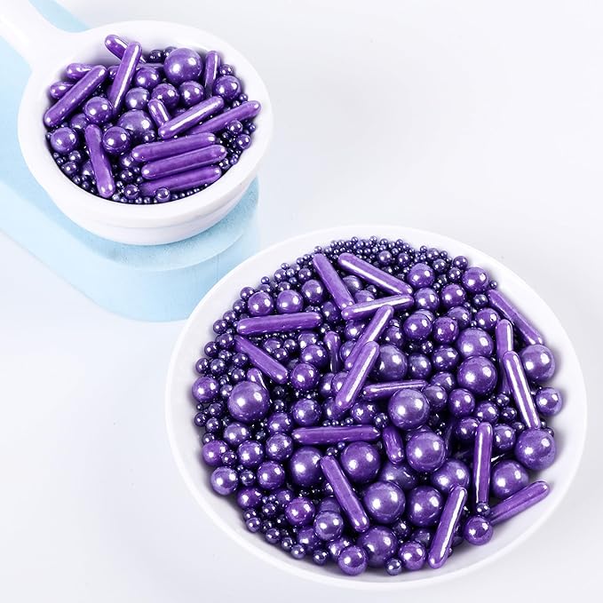 Kasvan Purple Mix Sugar Sprinkles - Image 5