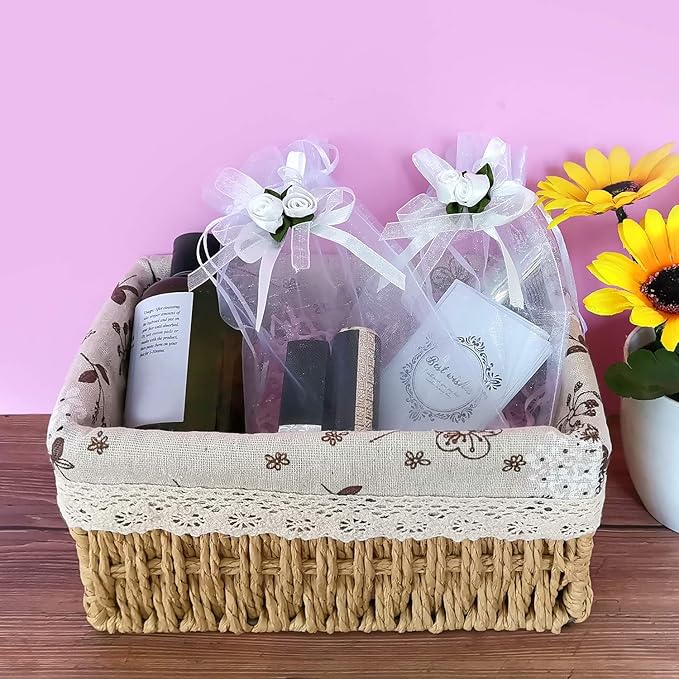 SumDirect Rose Organza Gift Bags - Image 6