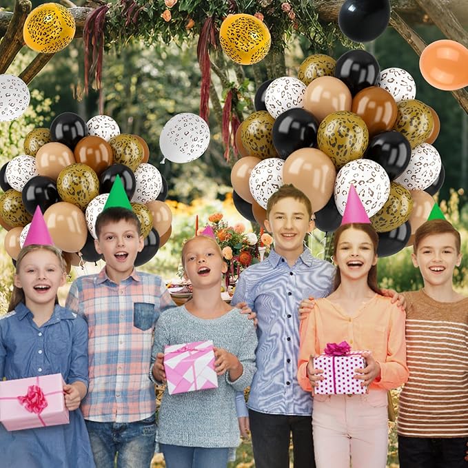 Cheetah Print Balloons, Animal Party Decorations - Image 7