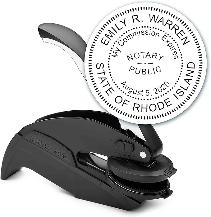 MaxMark Notary Seal Round Embosser by Maxmark
