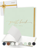 Personalized 2025 Wedding Guest Book by Artesori