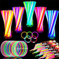 TURNMEON 500 Pack Ultra Bright Halloween Glow Sticks Bulk Party Pack Halloween by TURNMEON