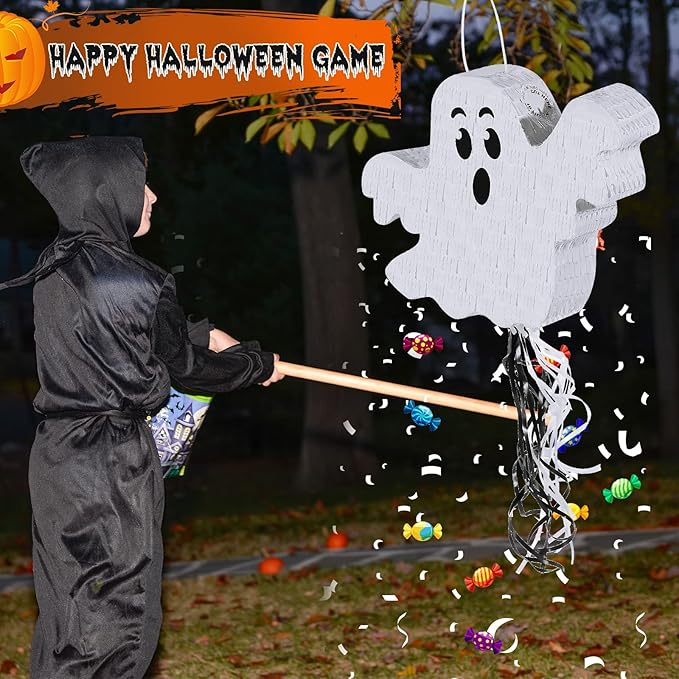 Leitee Halloween Pinatas Spooky Ghost Pinata Halloween Mexican Pinatas - Image 4