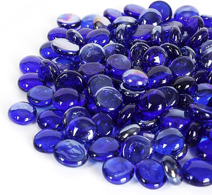 11LB Fire Glass Beads and Marbles - Image 6