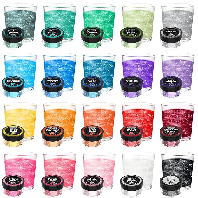 Edible Glitter for Drinks by CxiRong
