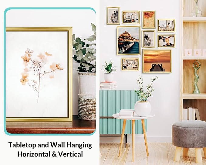LaVie Home 8x10 Picture Frames Simple Designed Photo Frames - Image 5