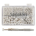 Kasvan silver Mix Sugar Sprinkles by KASVAN