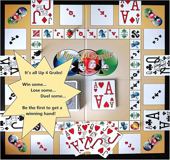 Up 4 Grabs – The Wild Card-Playing Board Game Packed - Image 3