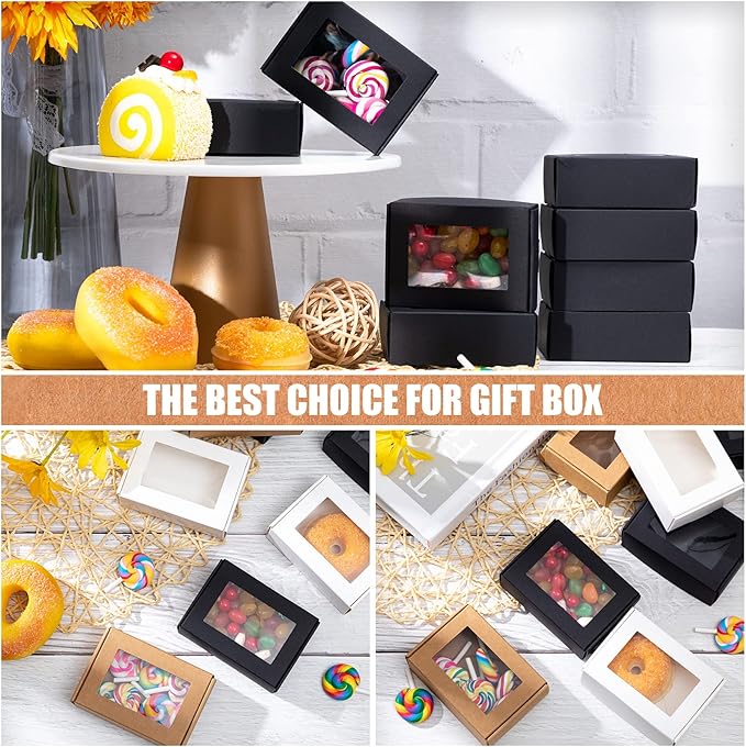 Zonon 30 Pcs Soap Boxes for Homemade Packaging, Mini Kraft Treat Boxes - Image 6