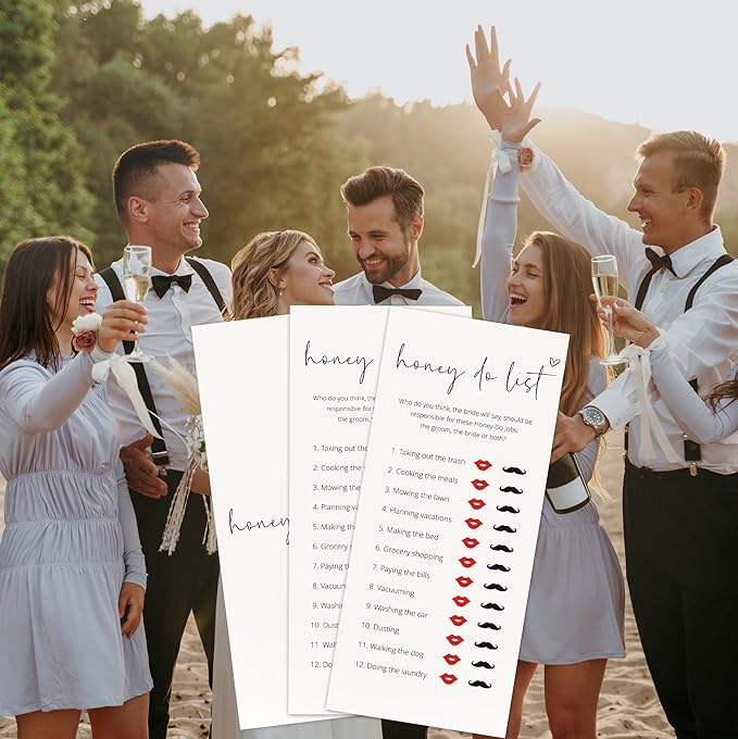 Bridal Shower Games, Honey Do List, Wedding Shower Games - Image 6