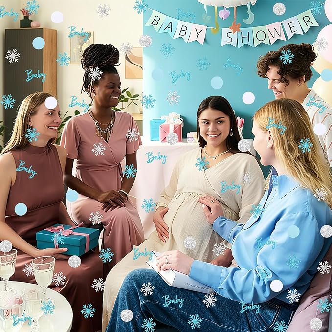 MARFOREVER Winter Shower Table Confetti - Image 4