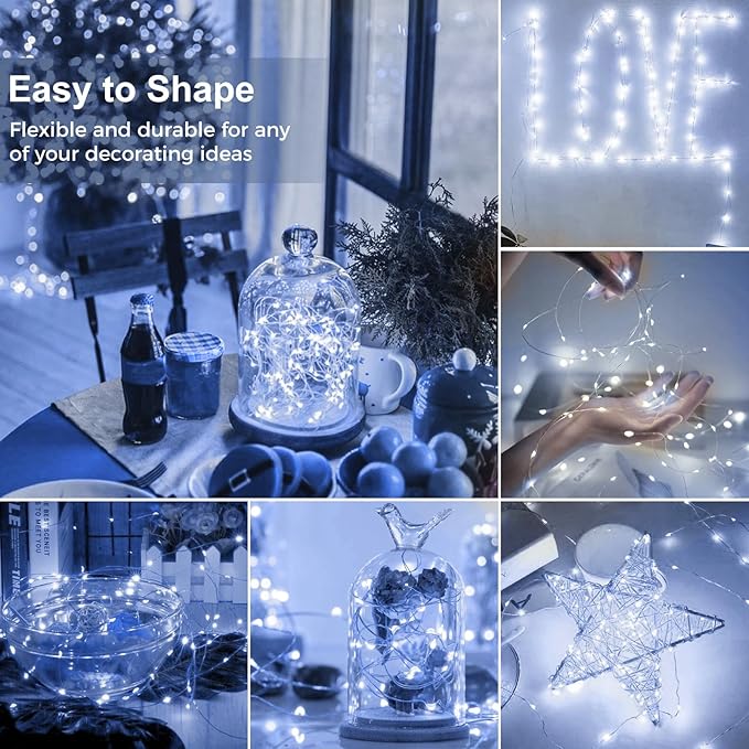 kolpop 12 Pack LED Fairy Lights Battery Operated, 7FT 20 LED Mini Twinkle - Image 2