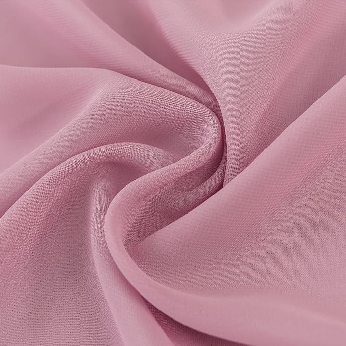 6Pack 9ft Chiffon Table Runner 14x108 Inch Sheer Romantic Table Runner - Image 5