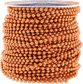 Mandala Crafts 4mm Faux Copper Pearl Beads Roll by MandalaCrafts