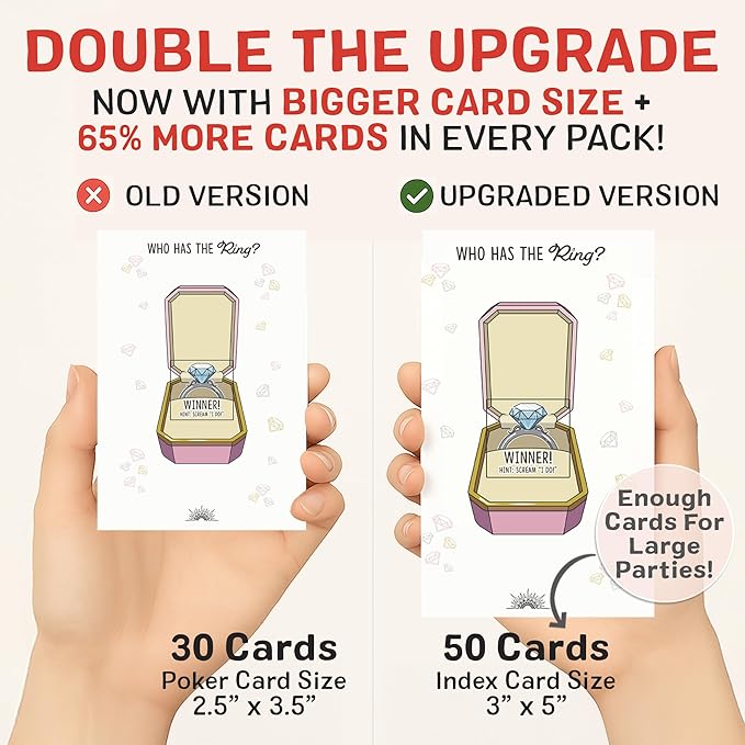 Who Has The Ring Bridal Shower Scratch Off Game - Image 3