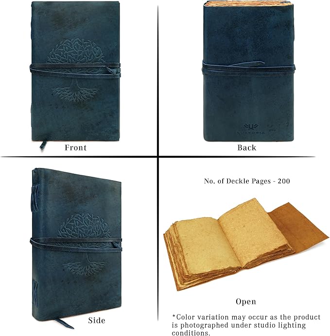 LUXEORIA Tree Of Life Leather Journal - Image 6