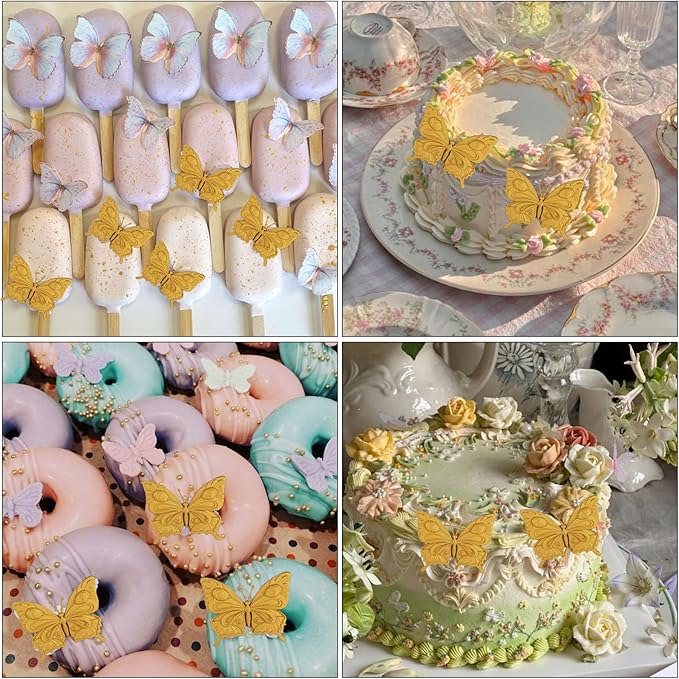 1 Pcs Exquisite Butterfly Fondant Moldfor Cake Decoration, Butterfly Chocolate - Image 4