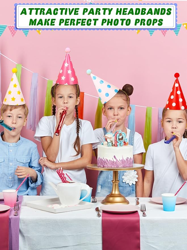 20 Pcs Birthday Party Cone Hats - Image 7