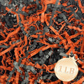 1 LB Black Orange Crinkle Cut Paper Shred Filler Great by Zankubom