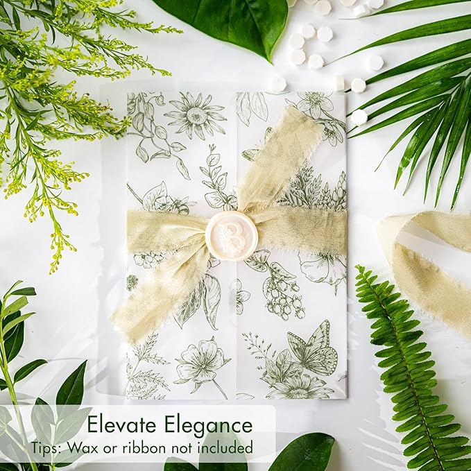 50 Pack Pre-Folded Vellum Jackets - Image 3