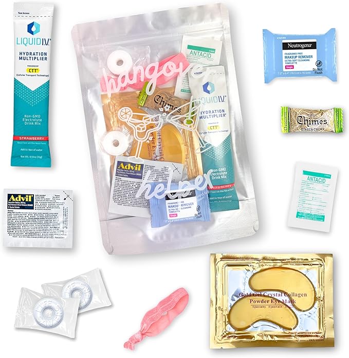 Hangover Kit Pre Filled Party Favors, Goodie Bags, Gift by CaseyAileen