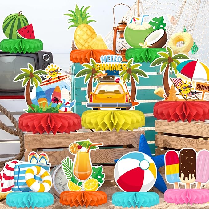 Beach Party Decorations Kit - Image 4