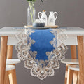 Vintage Lace Dining Table Runner, 108 Inches Macrame Coffee Table Runners by Fhberni