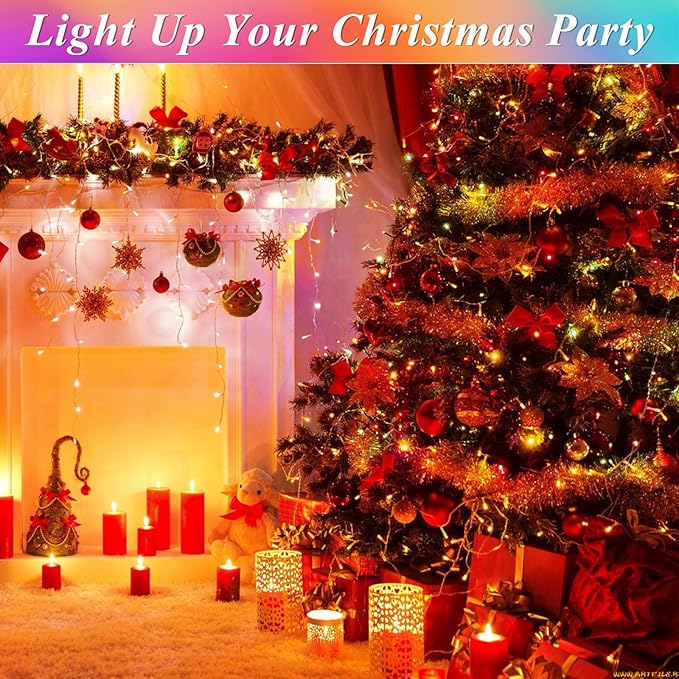 164FT 500LED Christmas Lights Color Changing, 35 Colors String Lights - Image 6