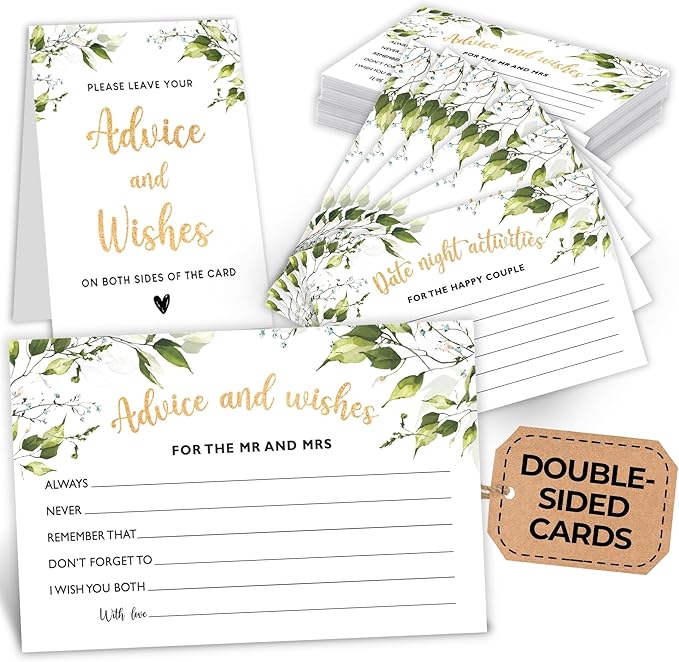 Advice and Wishes for The Mr and Mrs by Stofinity