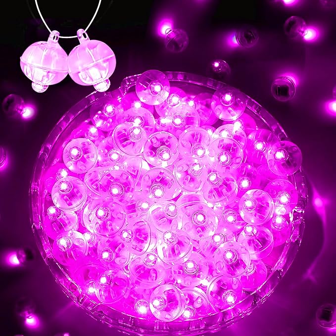 100PCs Mini Led Lights, Led Balloons Light up Balloons by ZGWJ