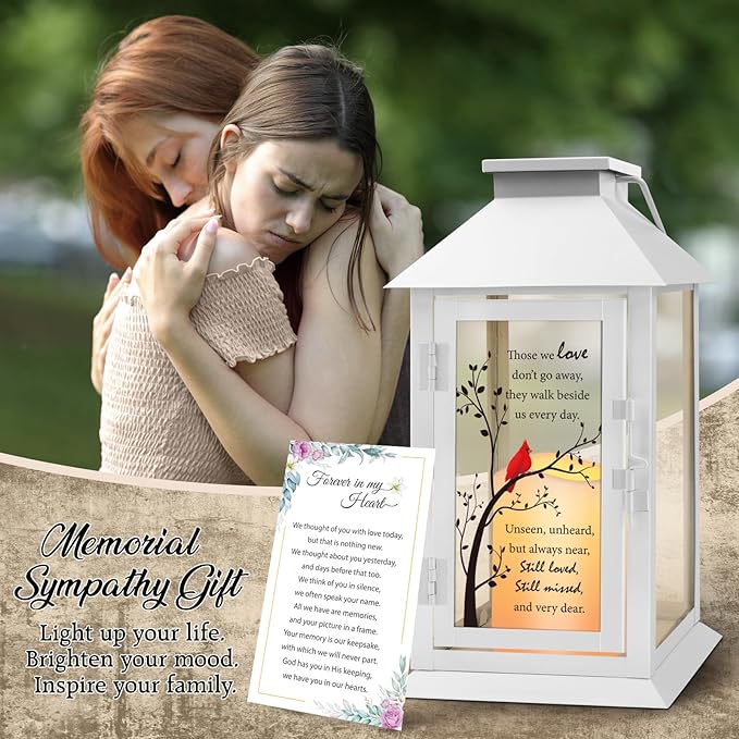 Memorial Lantern Bereavement Gifts in Memory of Loved One - Image 6
