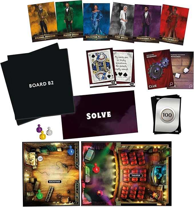 Clue Escape: The Illusionist’s Club Board Game | Escape Room Family Game | - Image 2