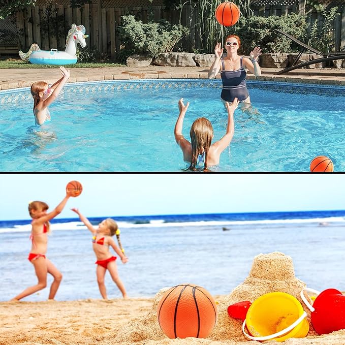18 Pcs 5" Mini Basketball Set - Image 6