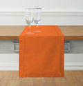 Solino Home Cotton Linen Pumpkin Table Runner 72 Inches Long by SolinoHome