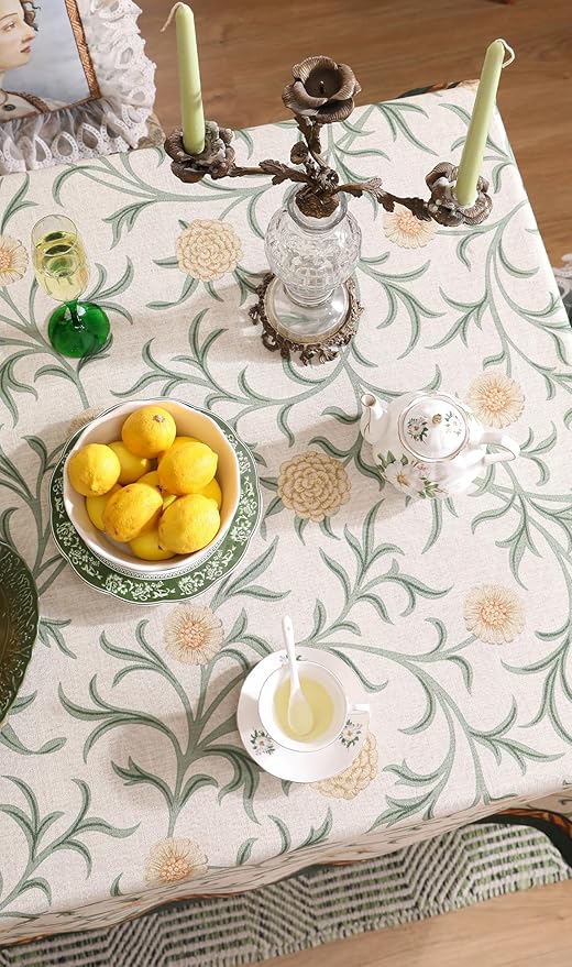 patdrea Designer French Linen Table Cloth - Image 8