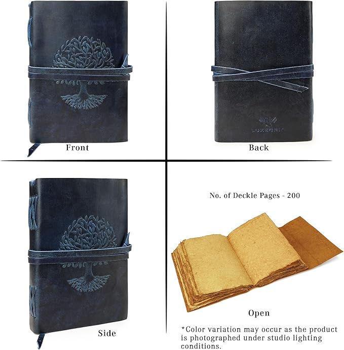 LUXEORIA Tree Of Life Leather Journal - Image 6